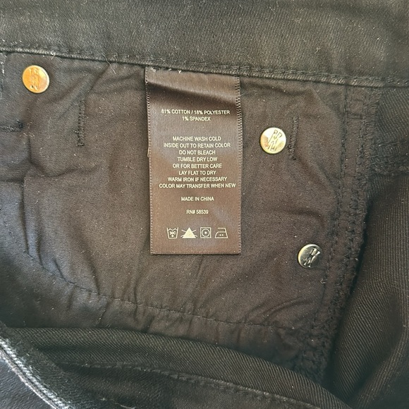 Kut from the Kloth Diana Skinny Black Jeans Pants 10 - Picture 5 of 6